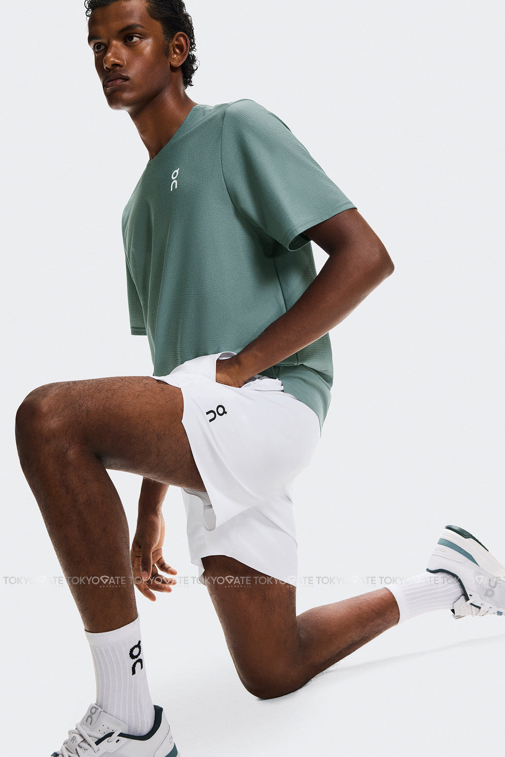 Quần short ON Tennis 1MG10190069 5" Court White Regular Fit