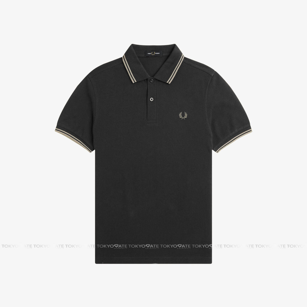 Áo polo Fred Perry M3600 V56 Twin Tipped Polo Shirt In Dark Grey