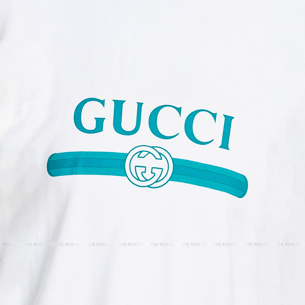 Áo phông Gucci 837959 XJHJR 9692 Cotton Jersey T-Shirt White Regular Fit