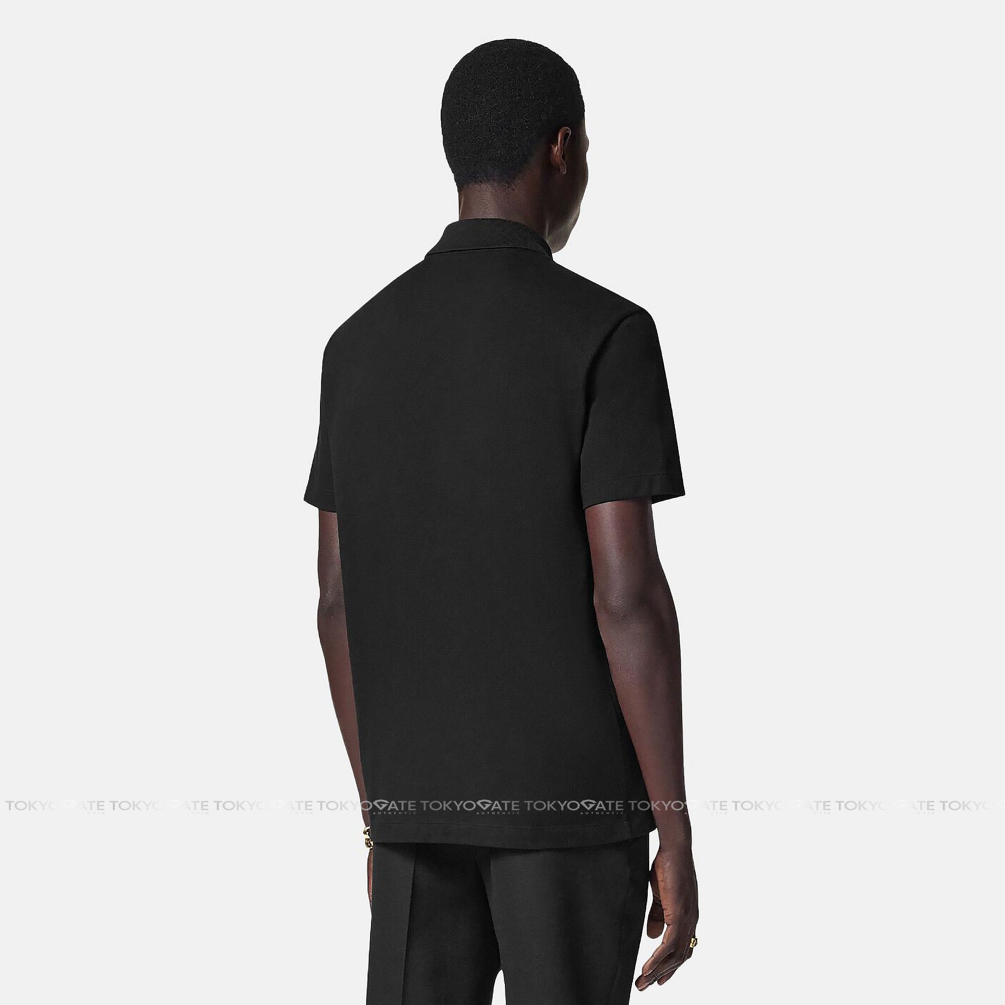 Áo polo Versace 1013906 1A13413 Black Regular Fit