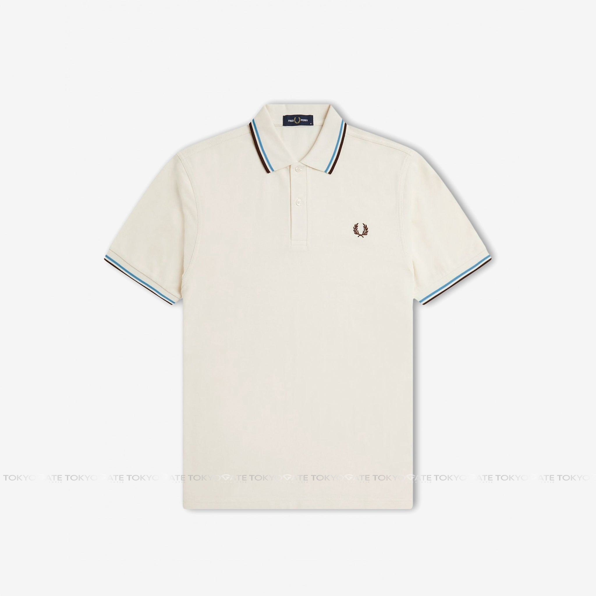 Áo polo Fred Perry M3600 Z46 Twin Tipped Polo Shirt In Light Yellow