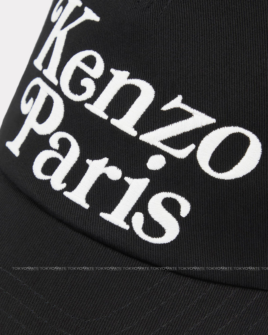 Mũ lưỡi trai Kenzo x Verdy Logo Utility Cap Black