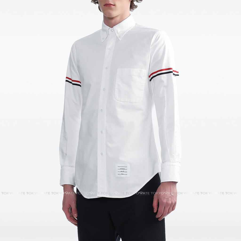 Áo sơ mi Thom Browne MWL150E 06177 White Slim Fit