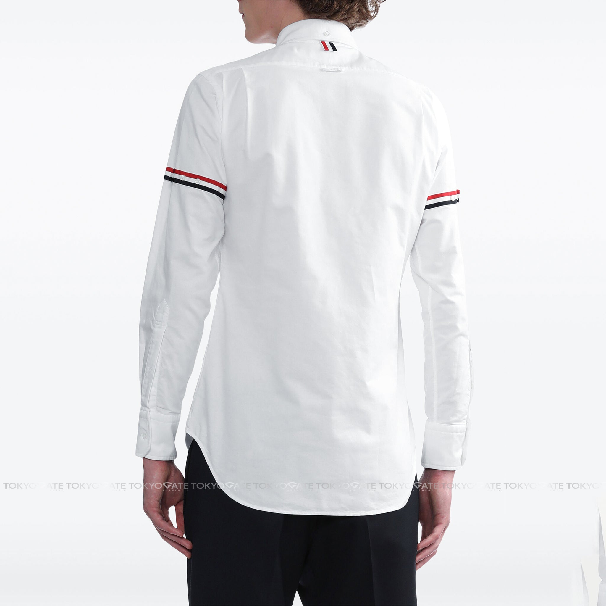 Áo sơ mi Thom Browne MWL150E 06177 White Slim Fit