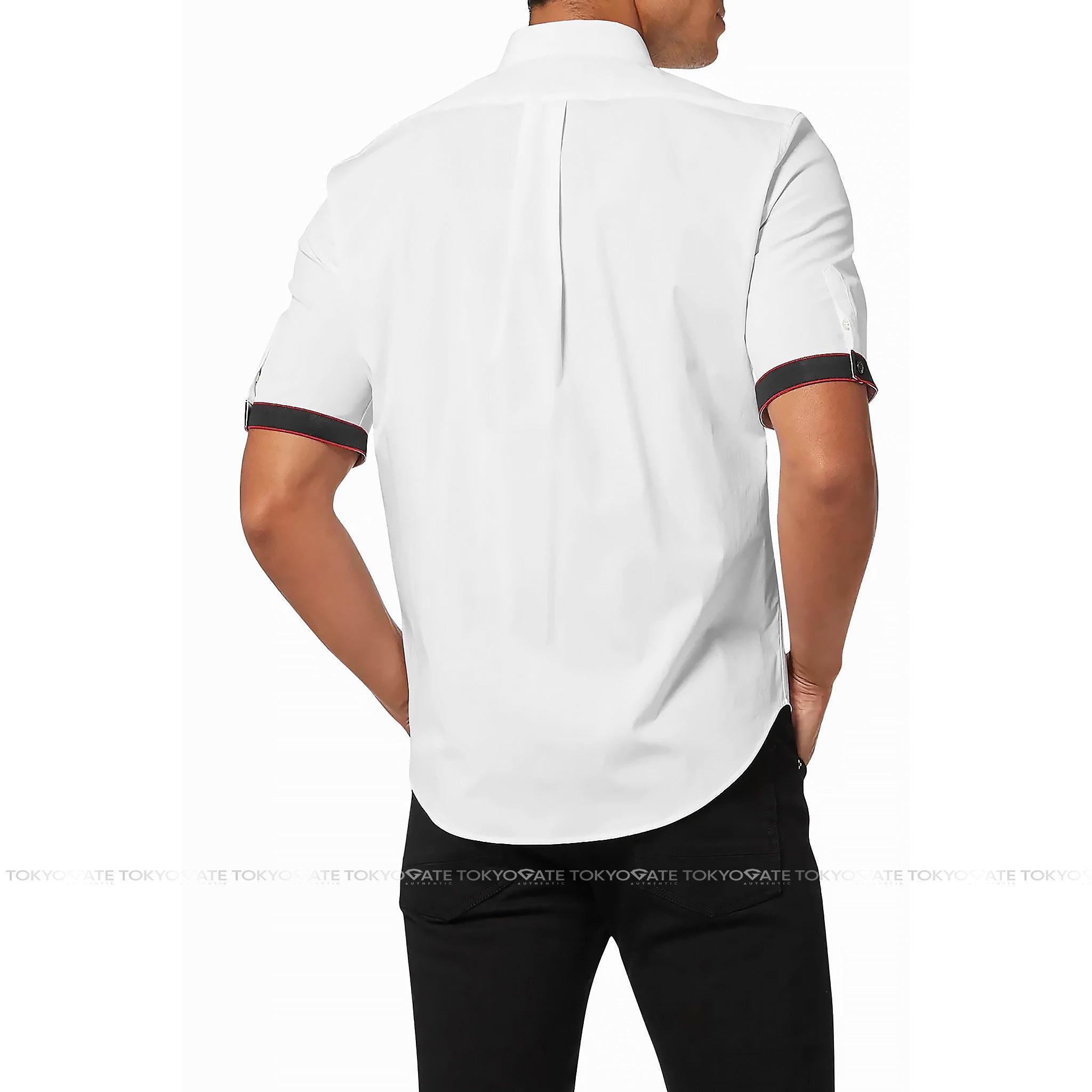 Áo sơ mi Alexander McQueen 685496 White Slim Fit