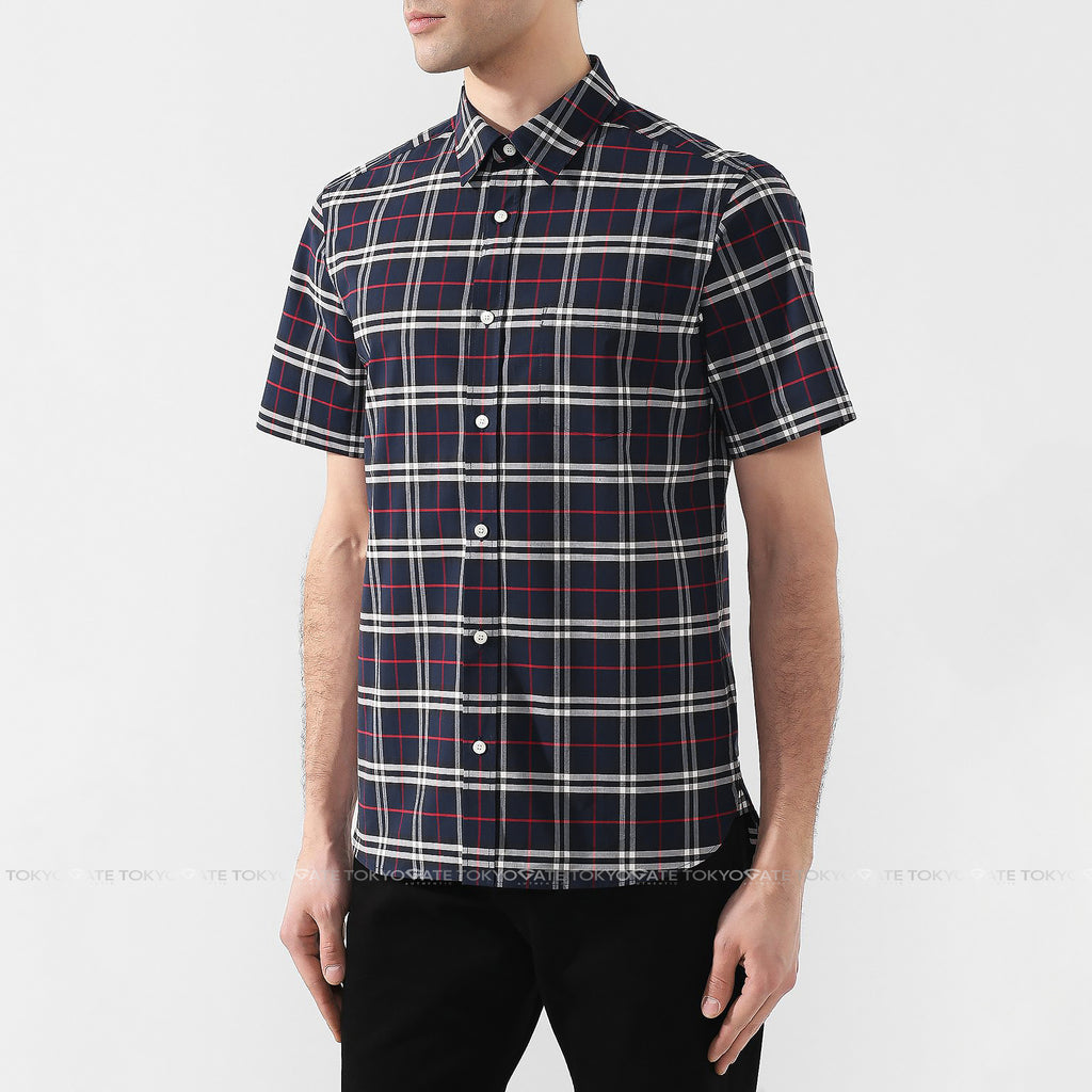 Áo sơ mi Burberry 8007182 George Navy Slim Fit