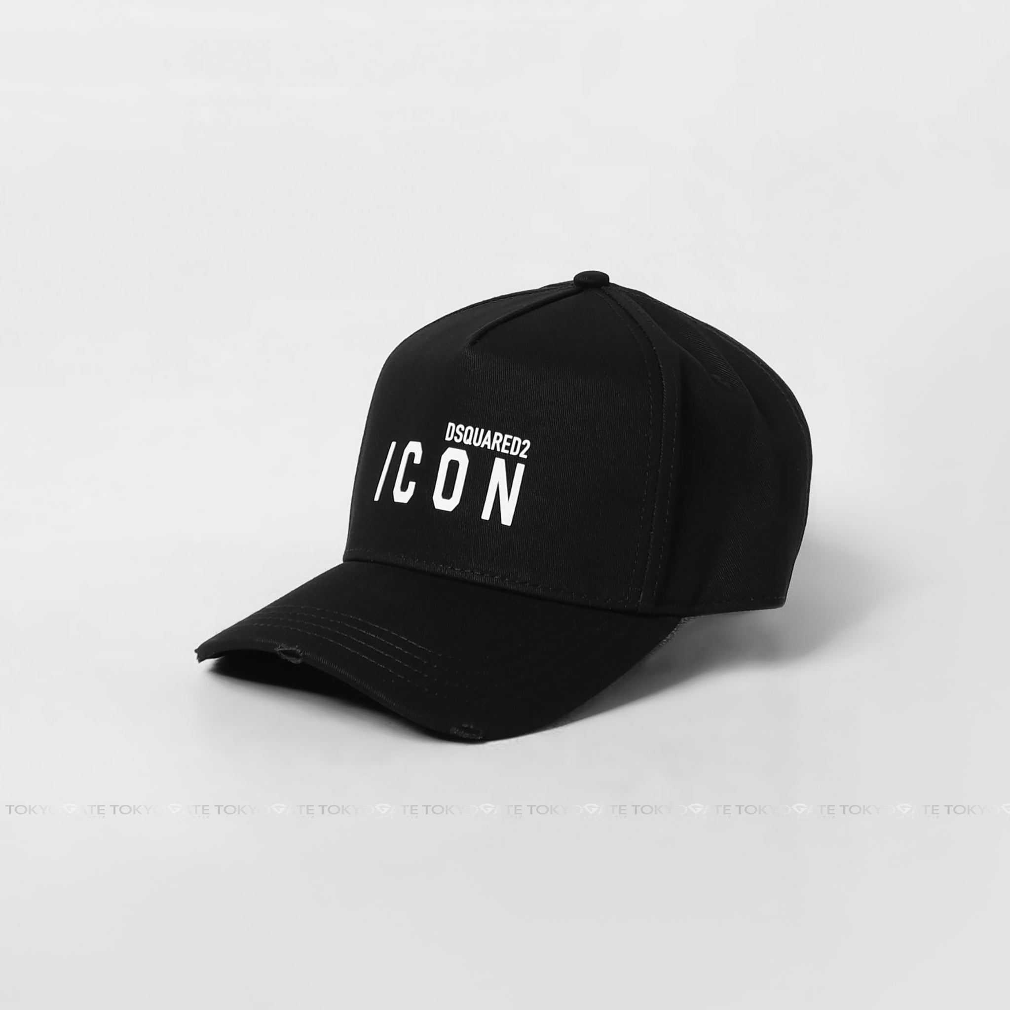 Mũ lưỡi trai Dsquared2 BCM0413 M063 Black Logo Ép Nhiệt - FreeSize