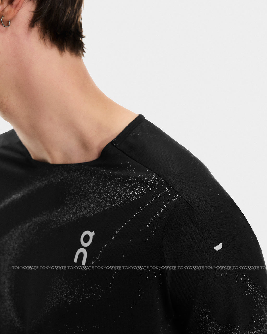 Áo phông ON Running Performance T-Lumos Black