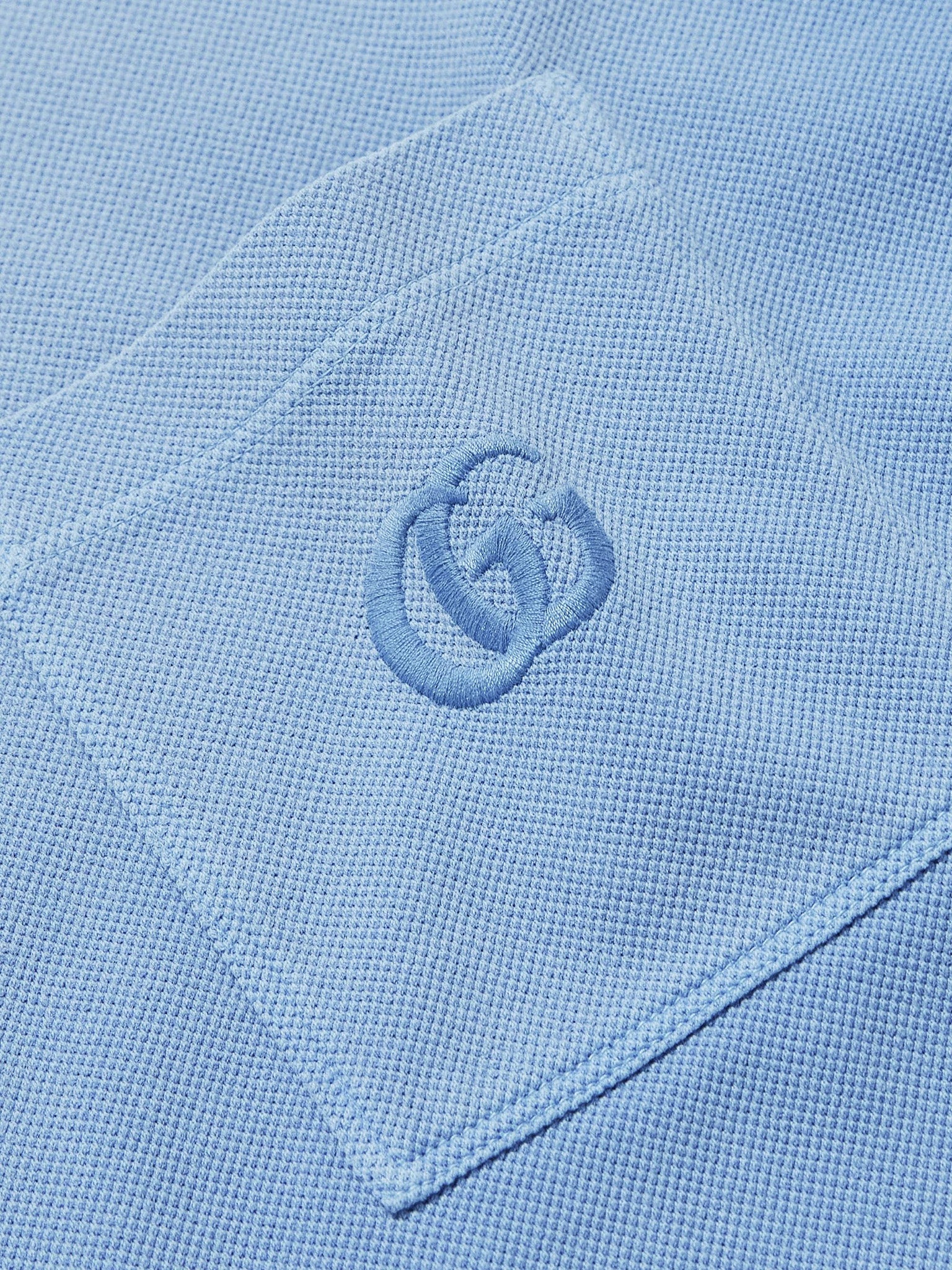 Áo polo Gucci 833898 XJHCN Logo Embroidered Cotton Blend Regular Fit