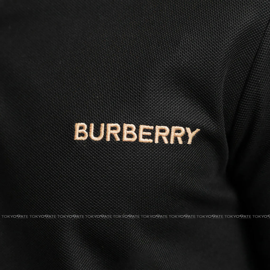Áo polo Burberry 8084436 Hartford BBY Black Slim Fit