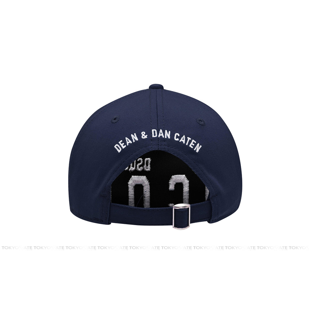 Mũ lưỡi trai Dsquared2 BCM4012 M190 Navy - FreeSize