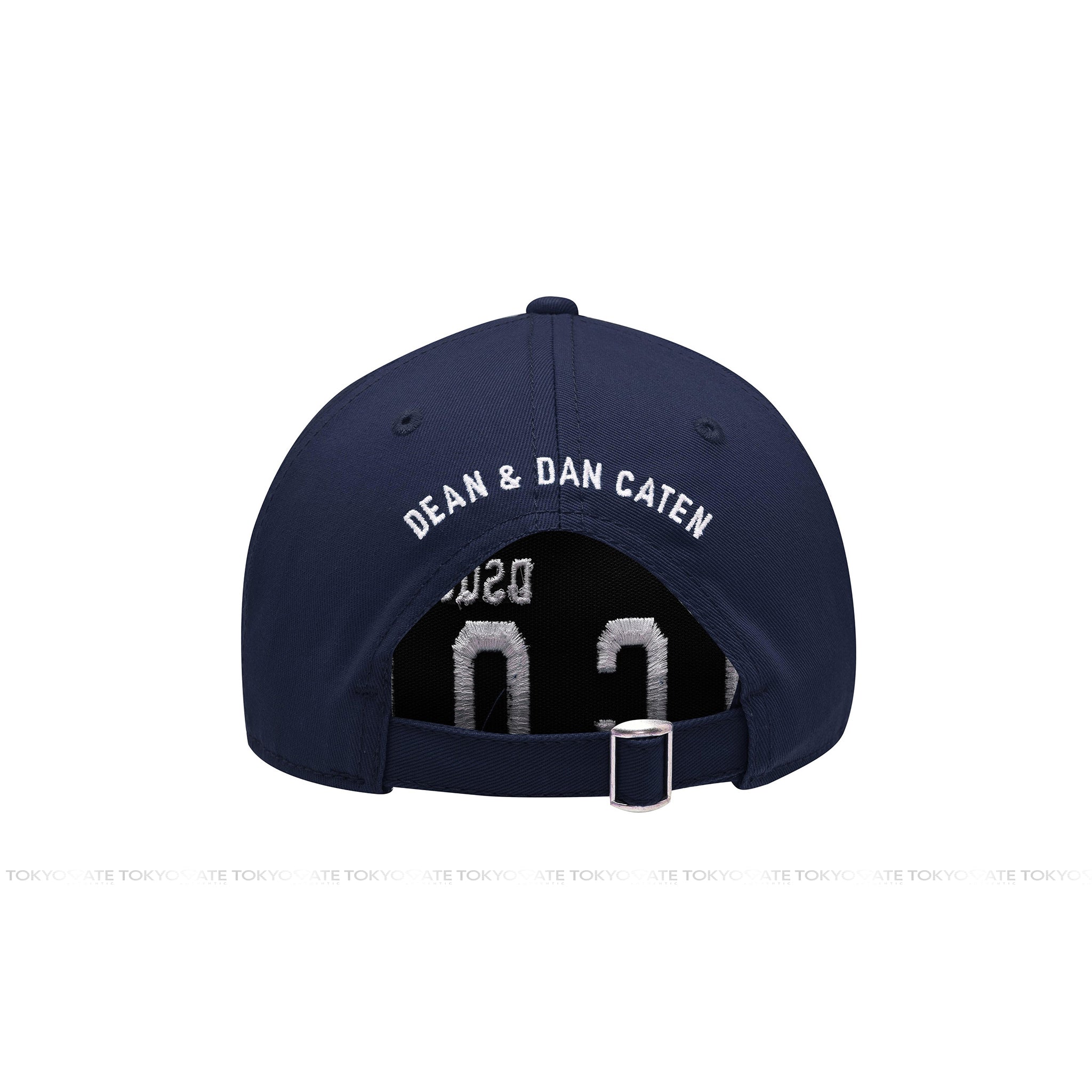 Mũ lưỡi trai Dsquared2 BCM4012 M190 Navy - FreeSize