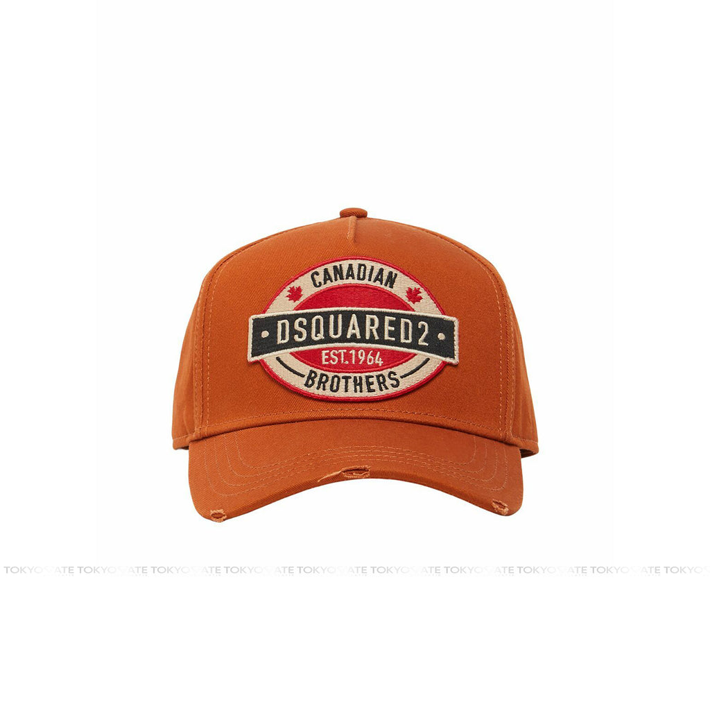 Mũ lưỡi trai Dsquared2 BCM0621 5058 Orange - FreeSize