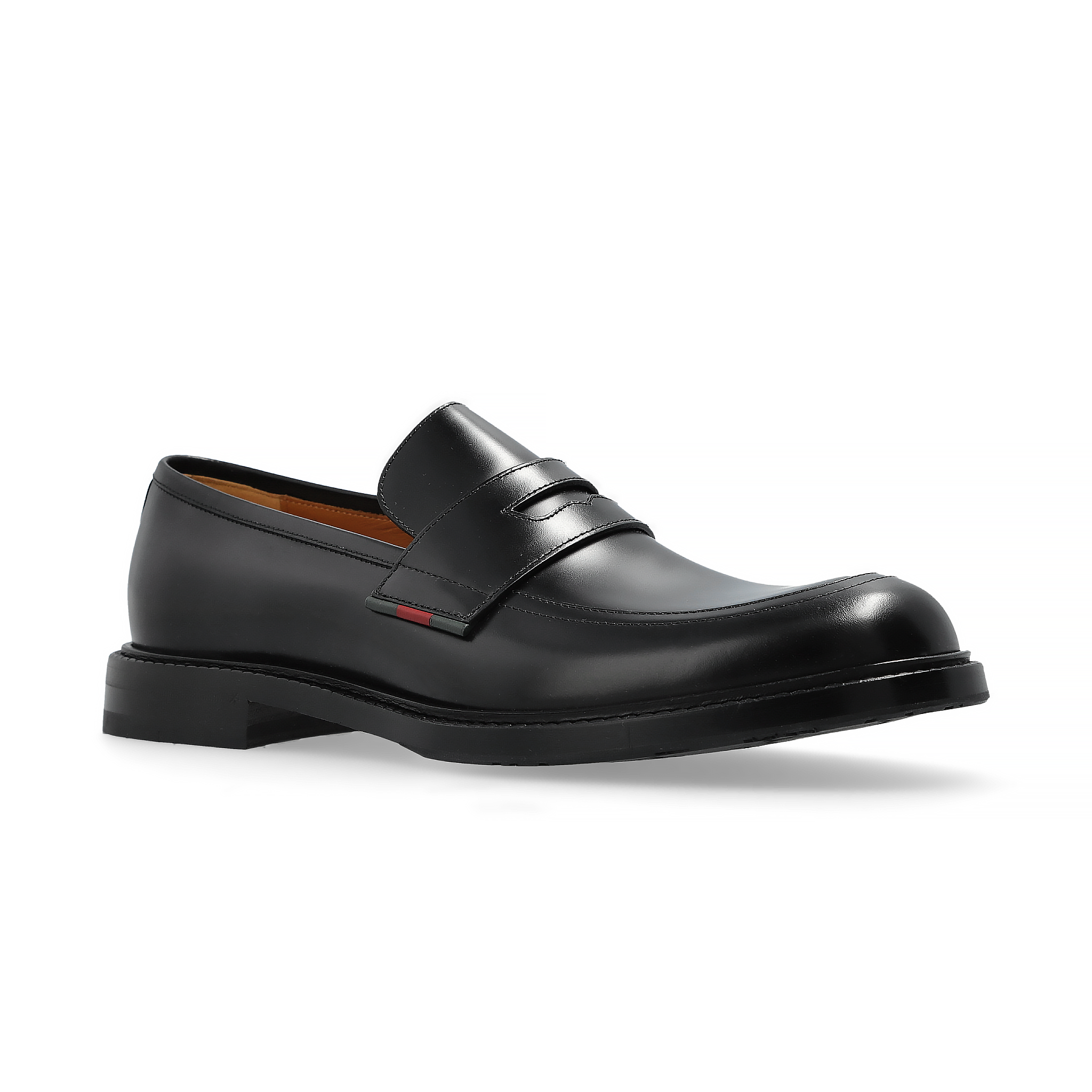 Giày Gucci 812141 AAEBO William Black Leather Loafers