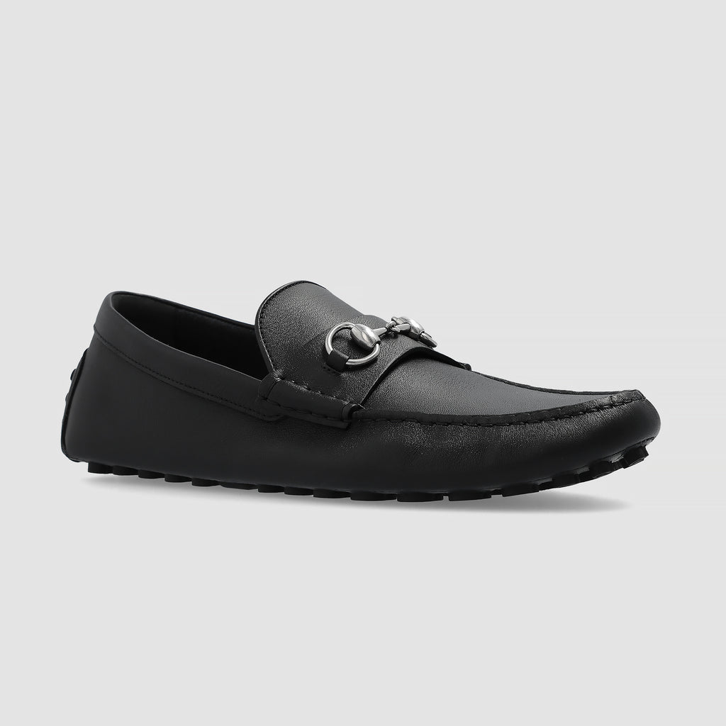 Giày Gucci 765859 1XH00 1000 Driver In Black Leather