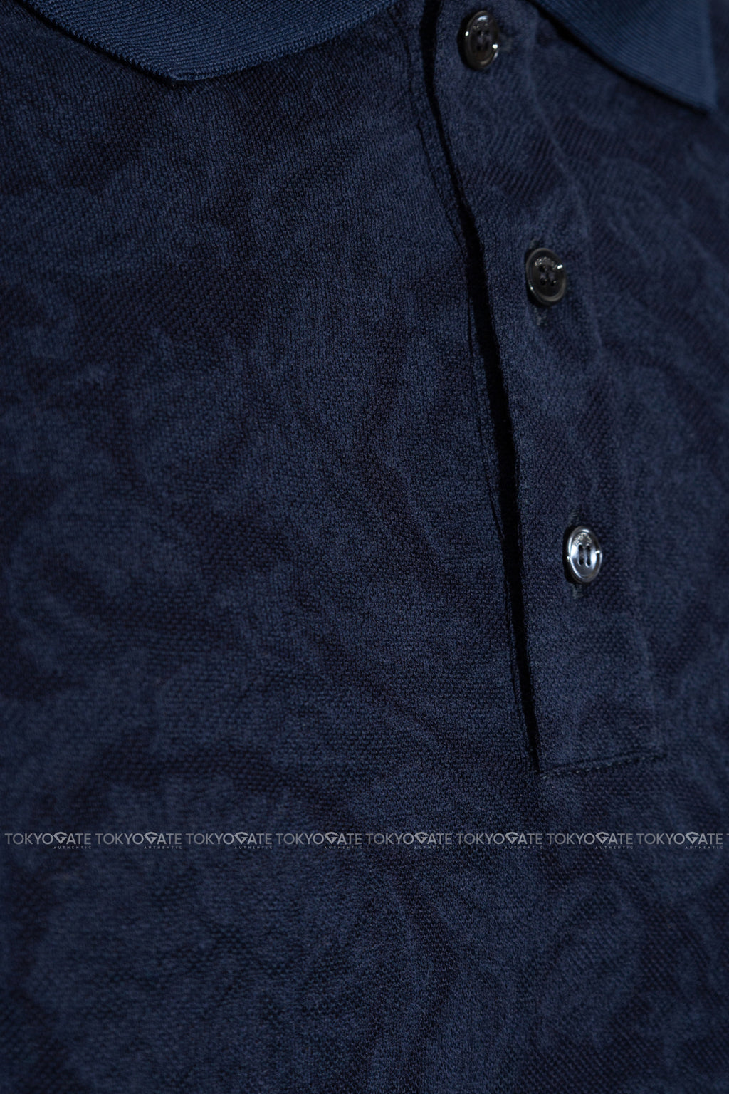 Áo polo Versace 1013906 1A09776 Barocco Jacquard Pique Polo