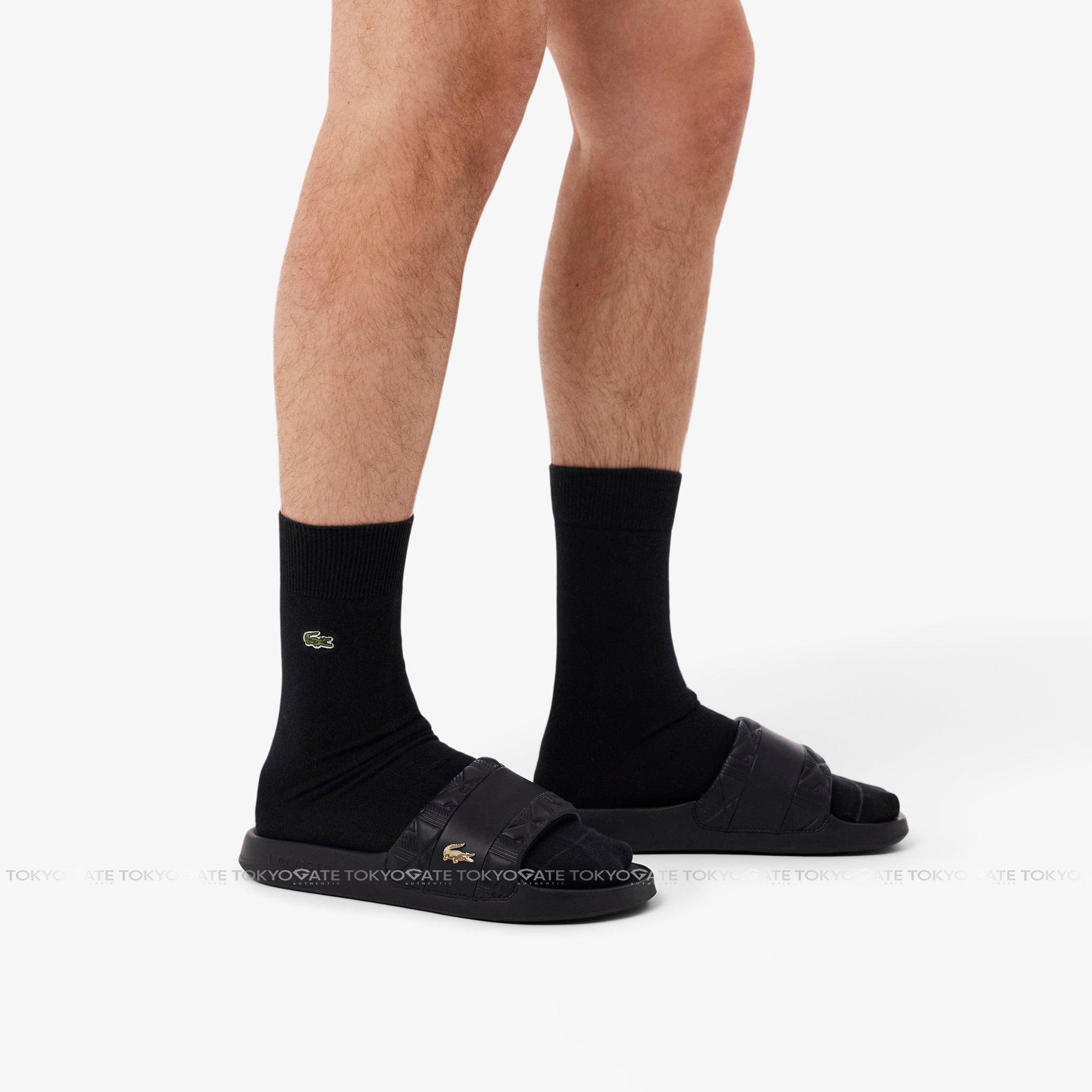 Dép Lacoste Serve Slide HYB 126 Black
