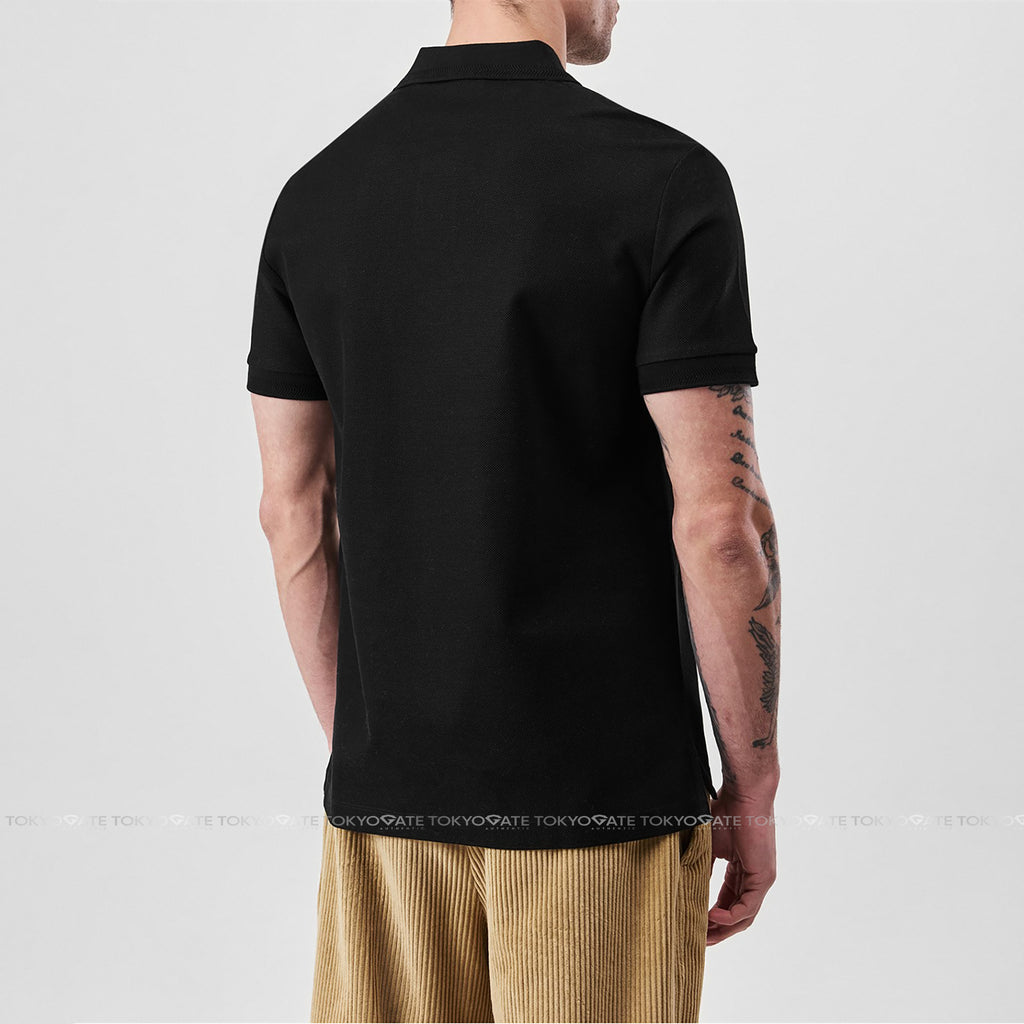 Áo polo Burberry 8055228 SS New Eddie TB Black Slim Fit