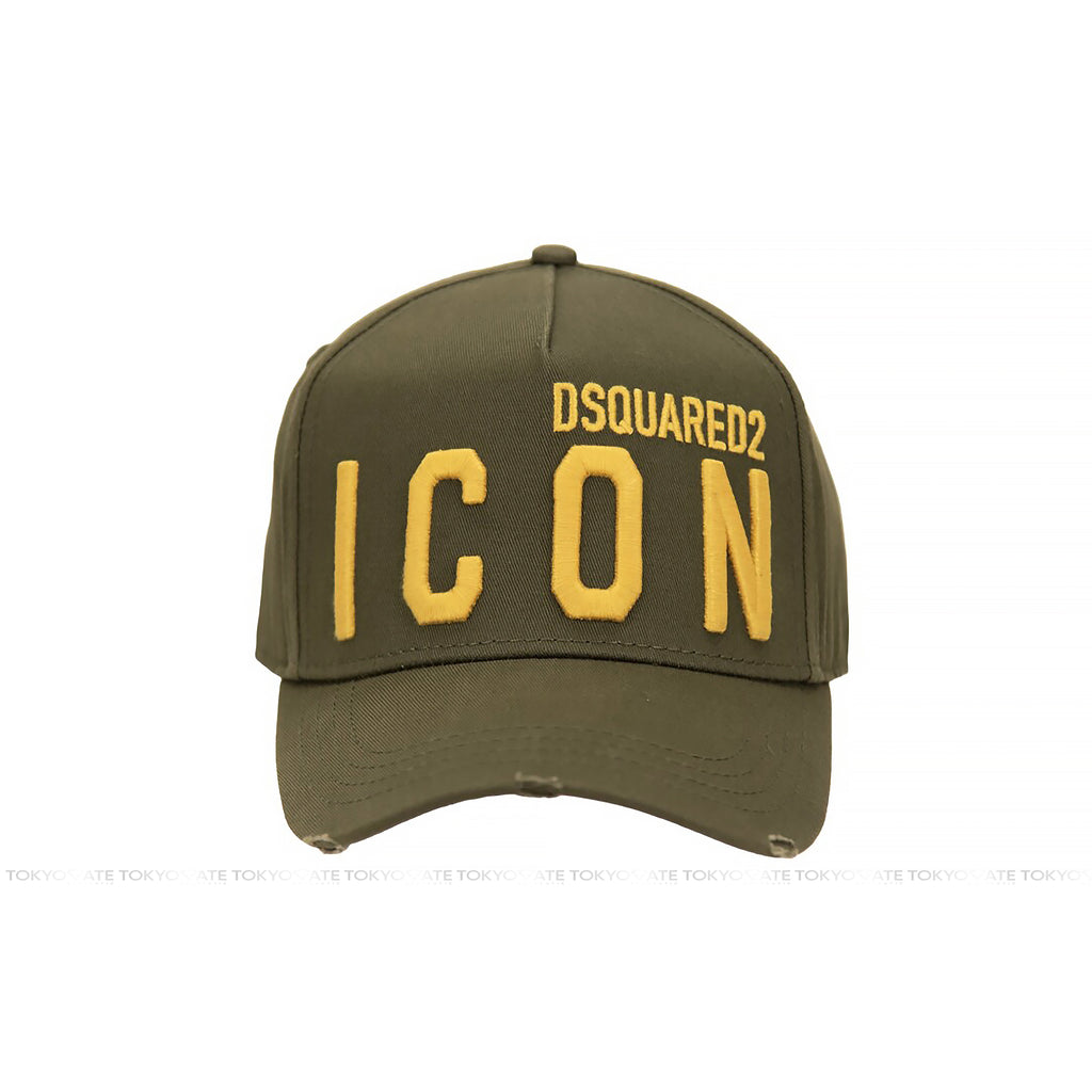 Mũ lưỡi trai Dsquared2 BCM0412 M4008 Green - FreeSize