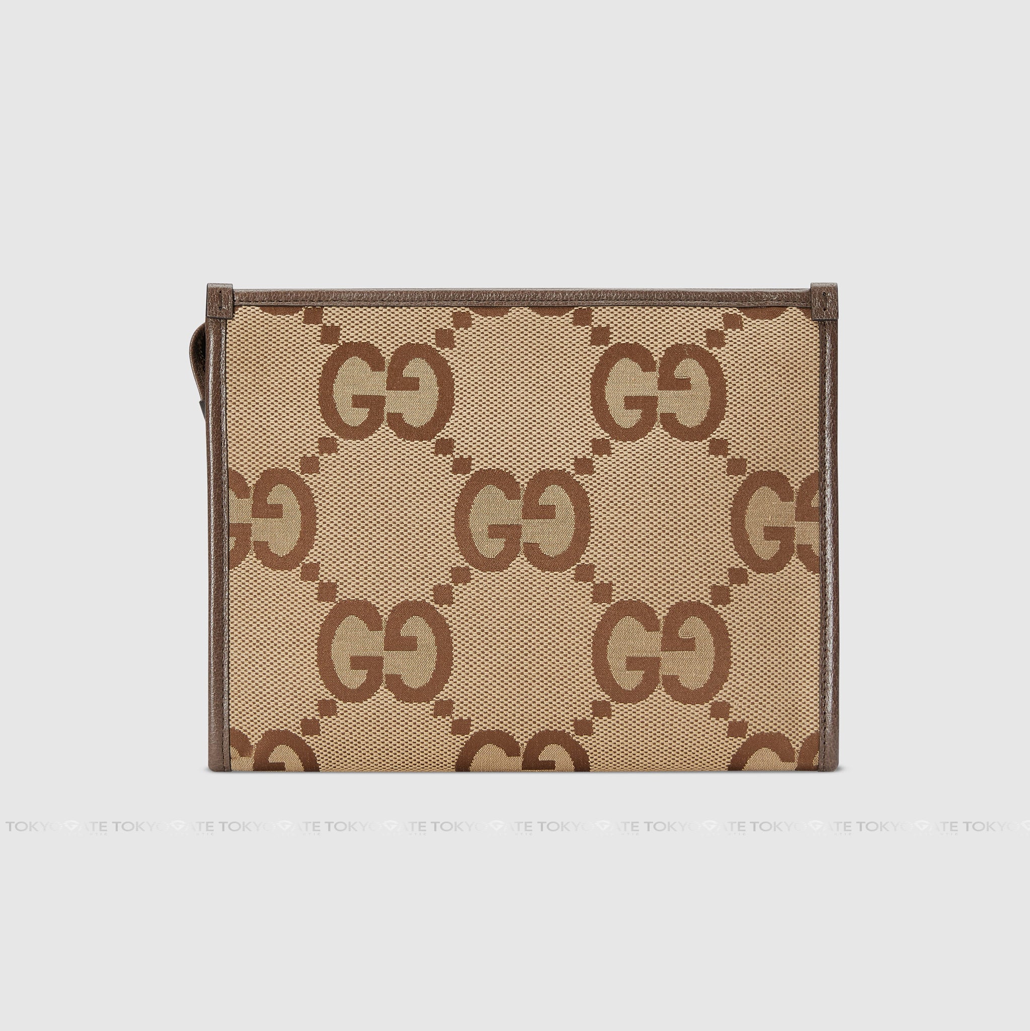 Clutch Gucci 699318 UKMBG 2572 Jumbo GG Pouch Camel