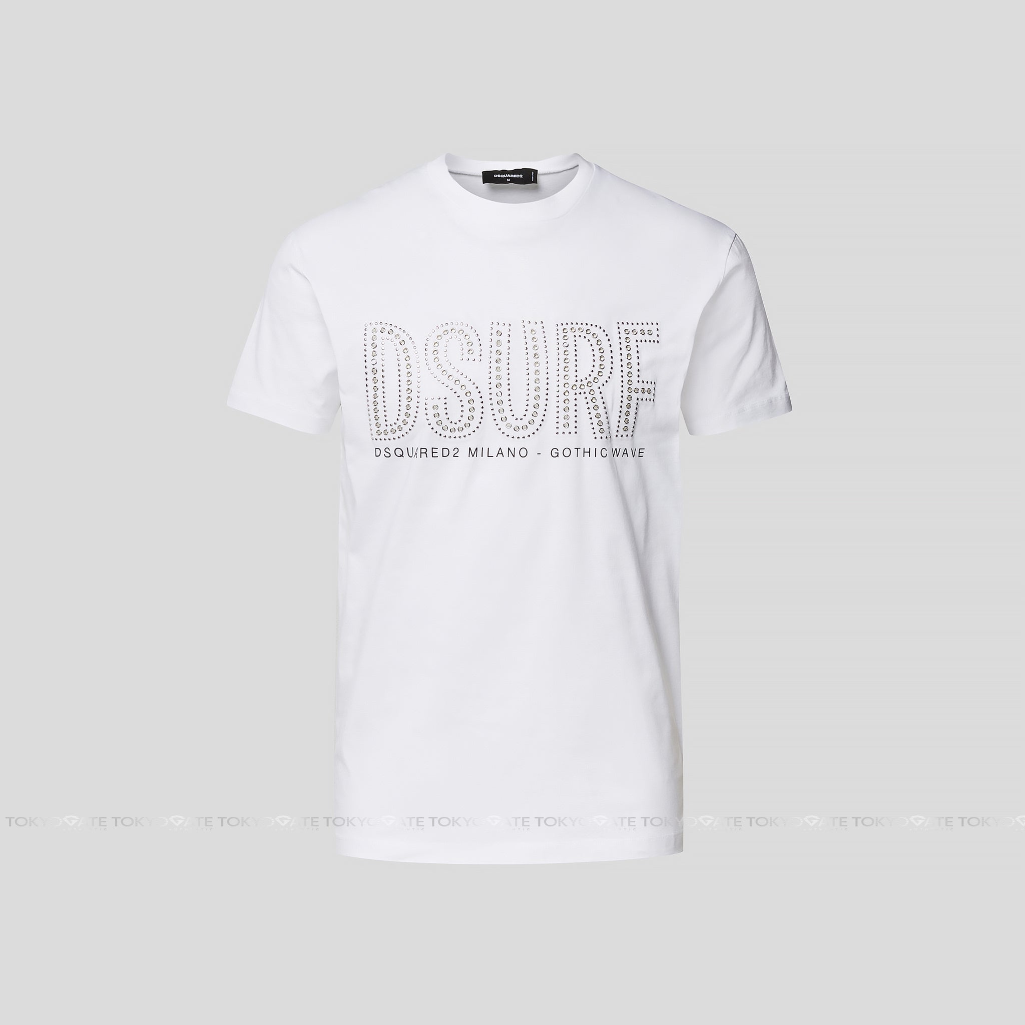 Áo phông Dsquared2 S74GD1084 100 White Regular Fit