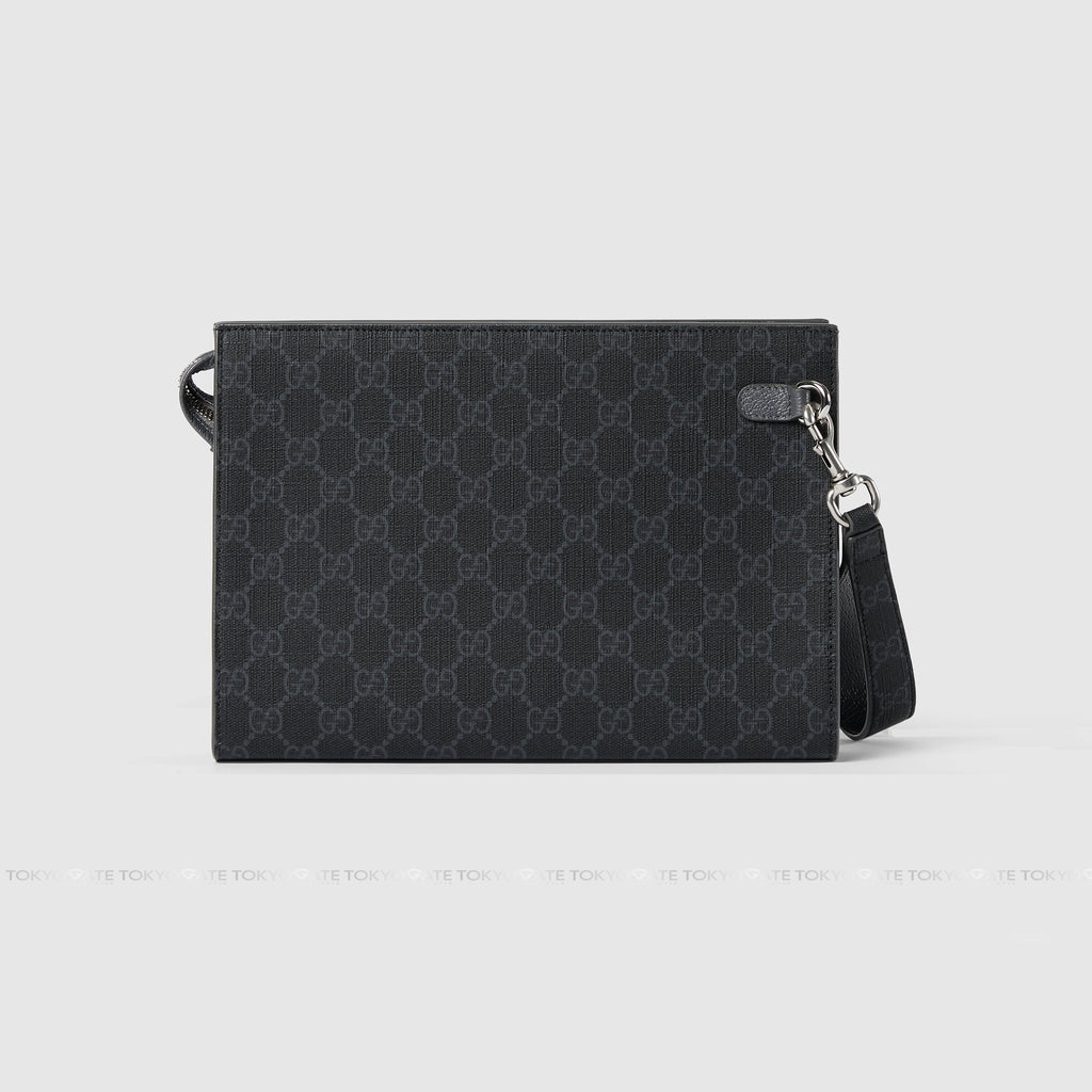 Clutch Gucci GG Supreme Medium Pouch 768255 FACQC 1048