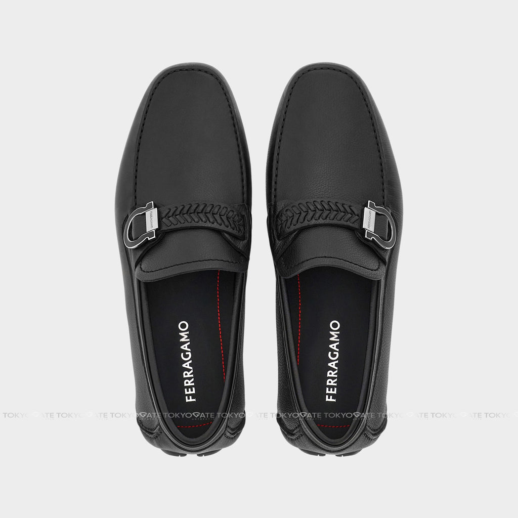 Giày Ferragamo Calispo 0774657 Black Leather