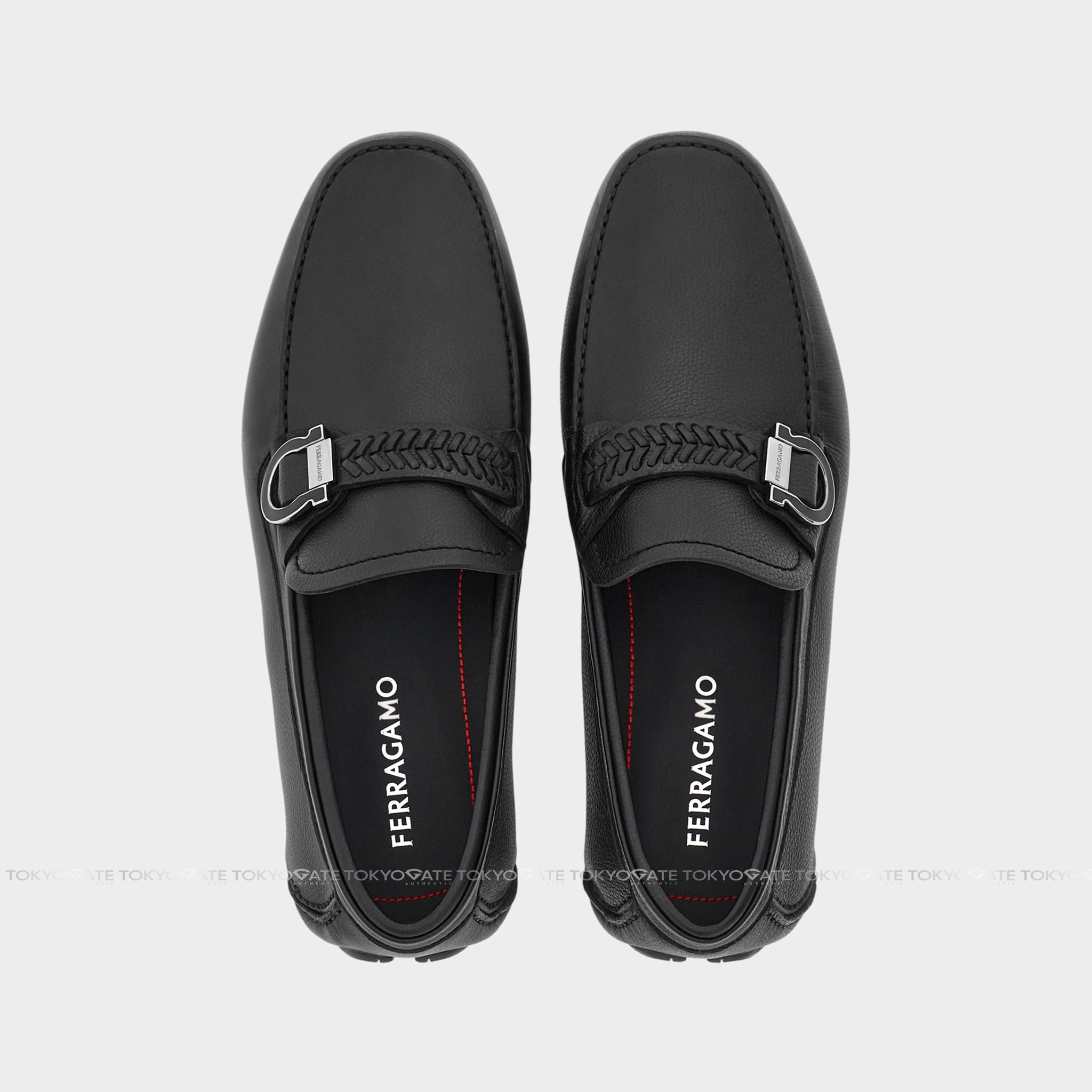 Giày Ferragamo Calispo 0774657 Black Leather