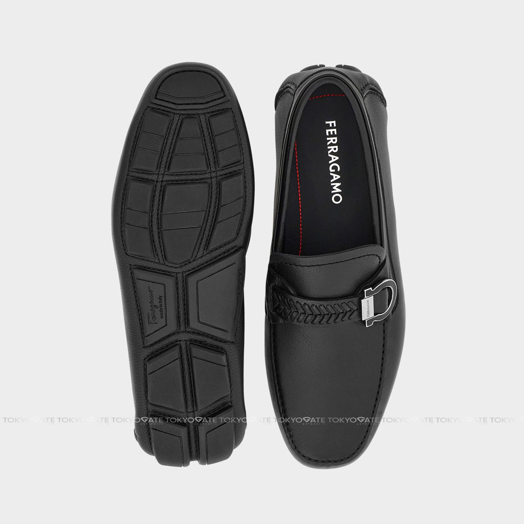 Giày Ferragamo Calispo 0774657 Black Leather