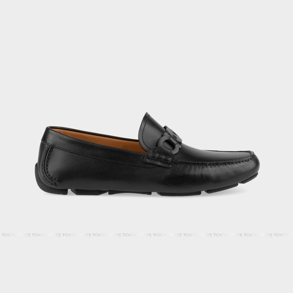 Giày Ferragamo 029928 Gacini Driver Loafer In Black