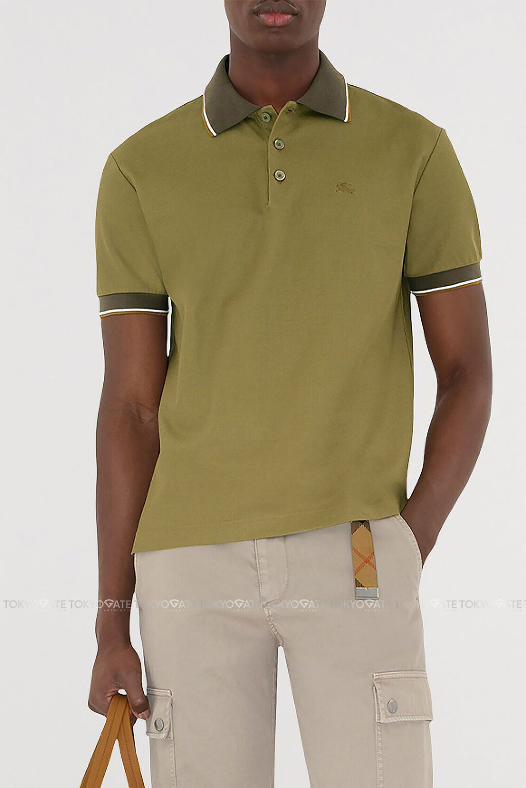Áo polo Burberry 81100951 Stan WDMK Estate Slim Fit