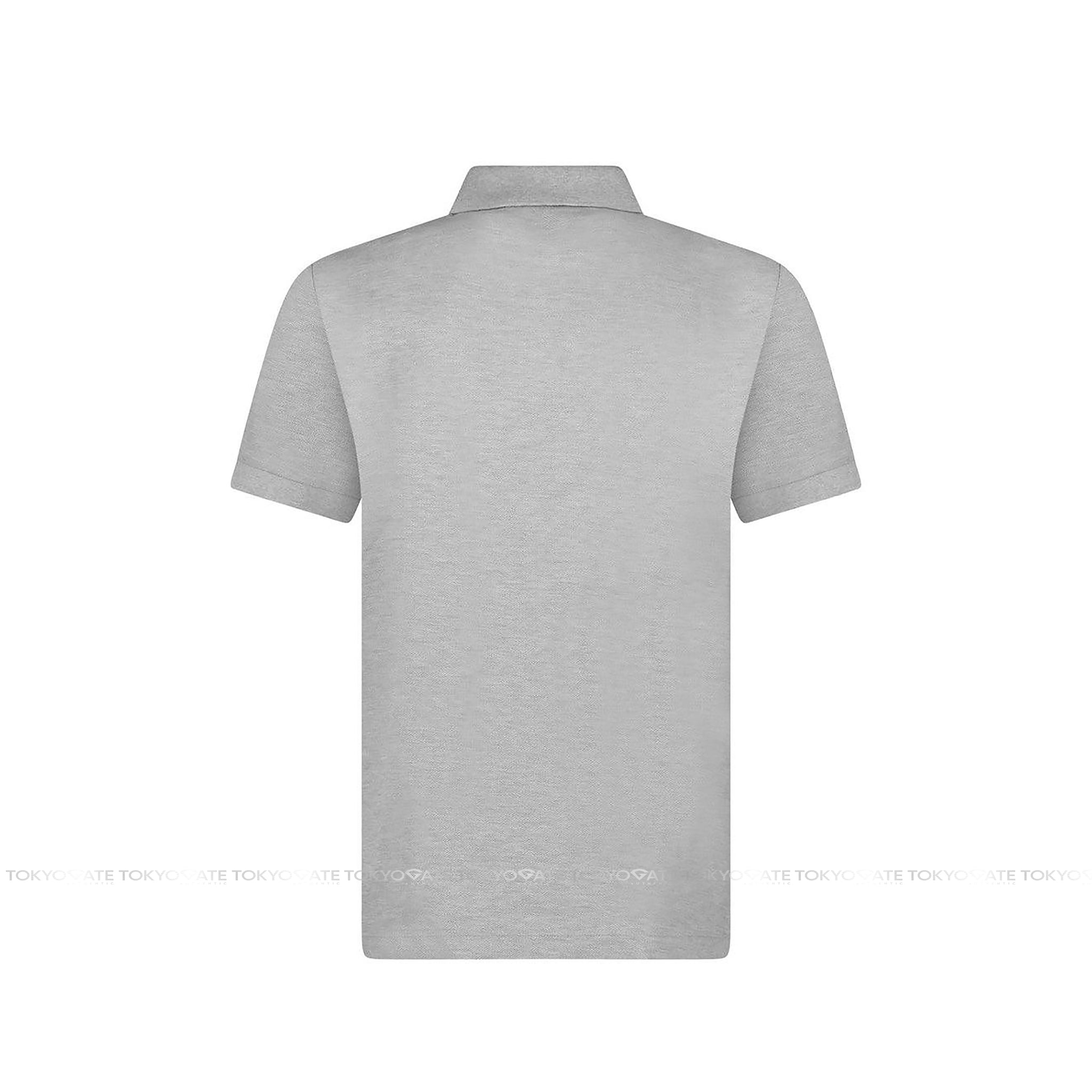 Áo polo Burberry 8092273 Hartford Pale Grey Melange Slim Fit