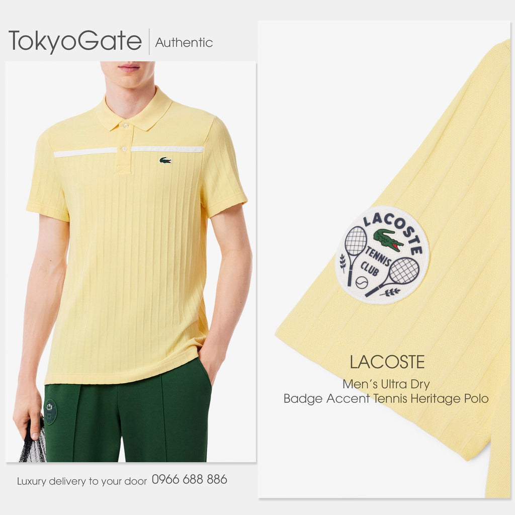Áo polo Lacoste DH8960 KCD Regular Fit