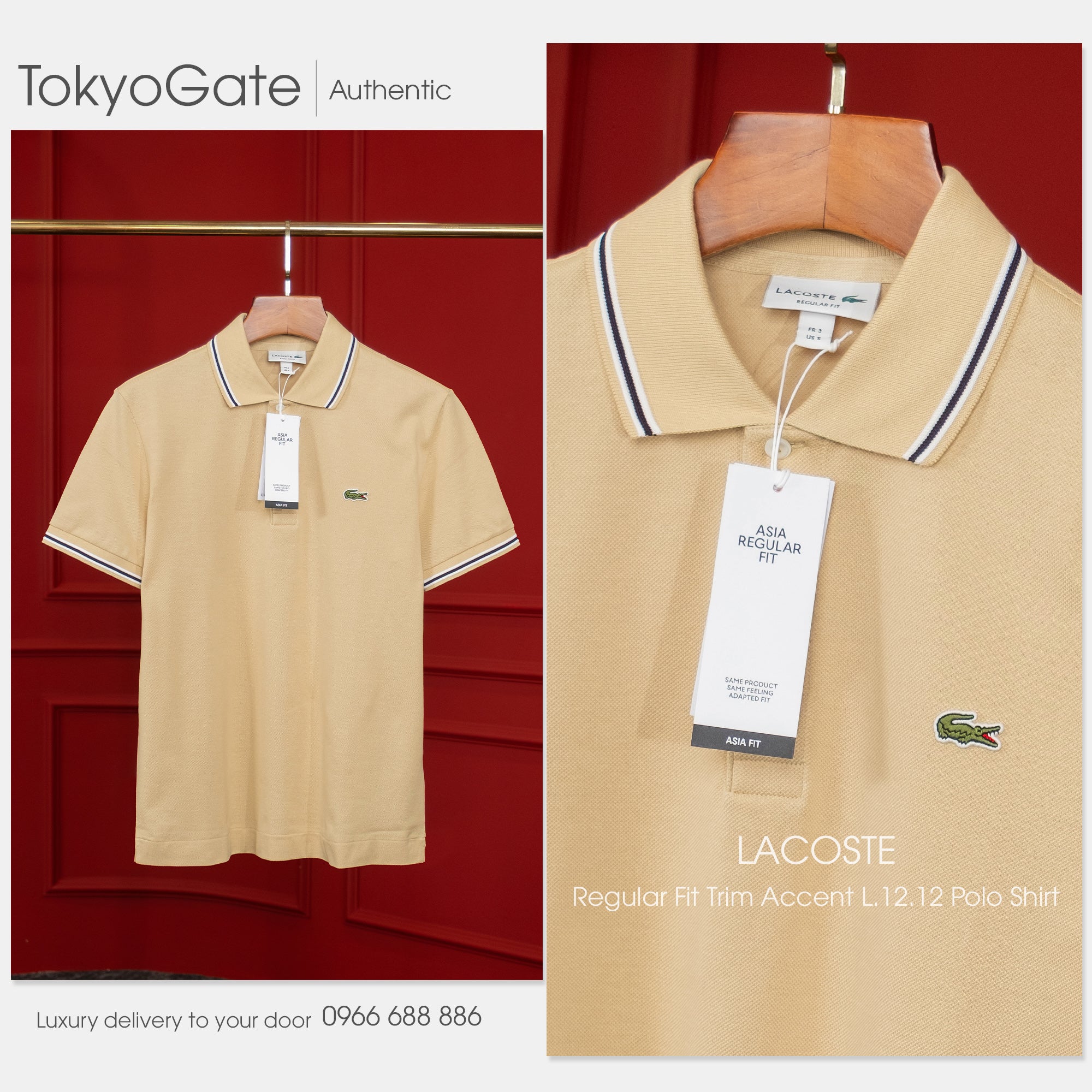 Áo polo Lacoste PH2743 8XF Regular Fit