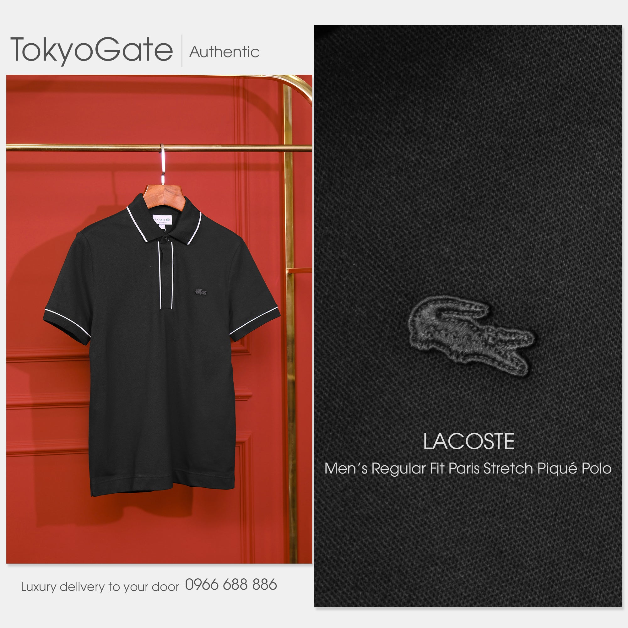 Áo polo Lacoste PH8184 031 Regular Fit