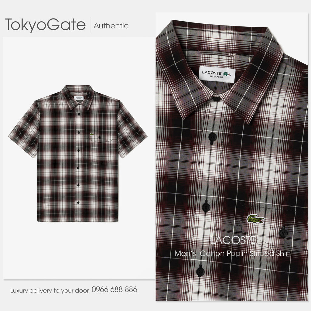 Áo sơ mi Lacoste CH6730 IBP Regular Fit