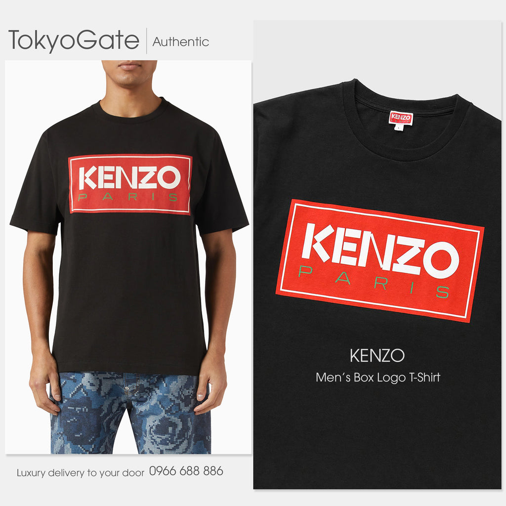 Áo phông Kenzo PFC65TS4134SY 99A Black Regular Fit