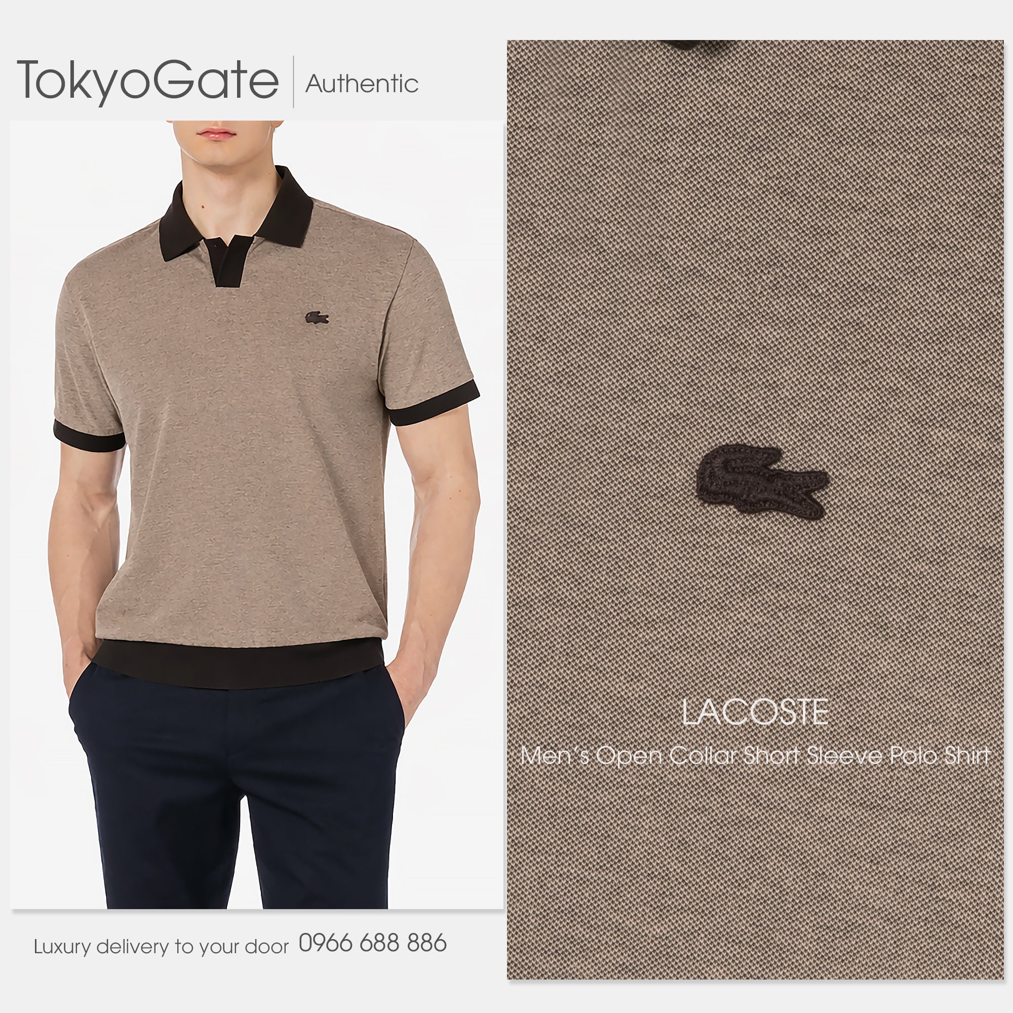 Áo polo Lacoste PH387E 3LA Regular Fit