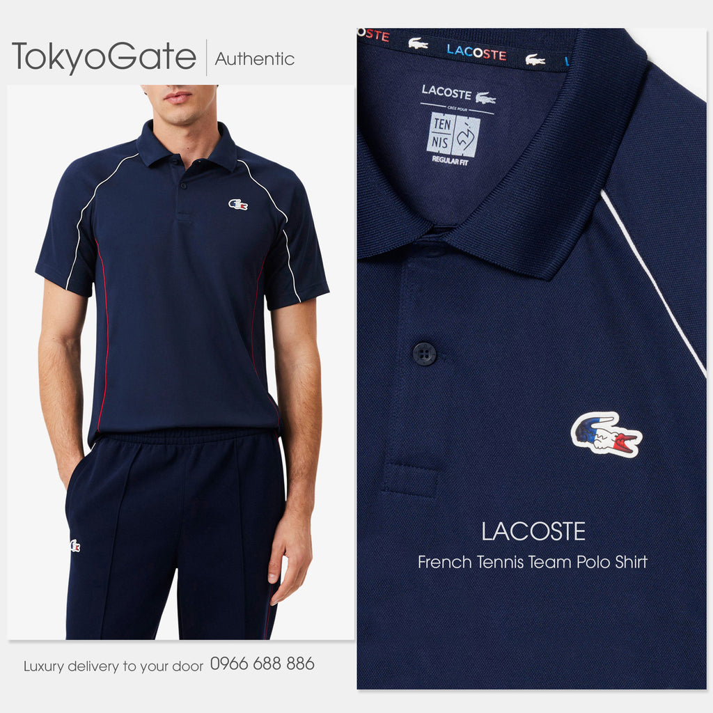 Áo polo Lacoste DH0468 166 Regular Fit