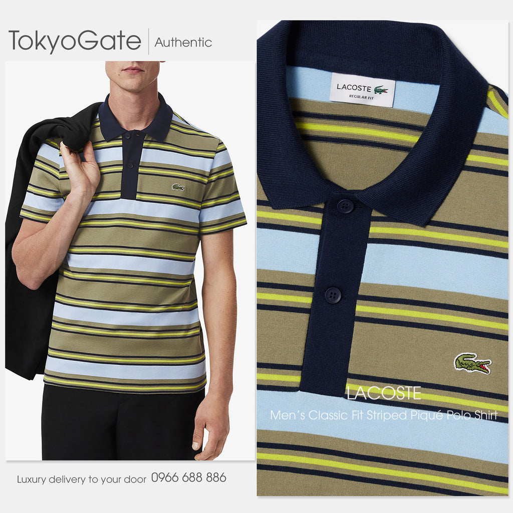 Áo polo Lacoste DH8521 IBC Regular Fit