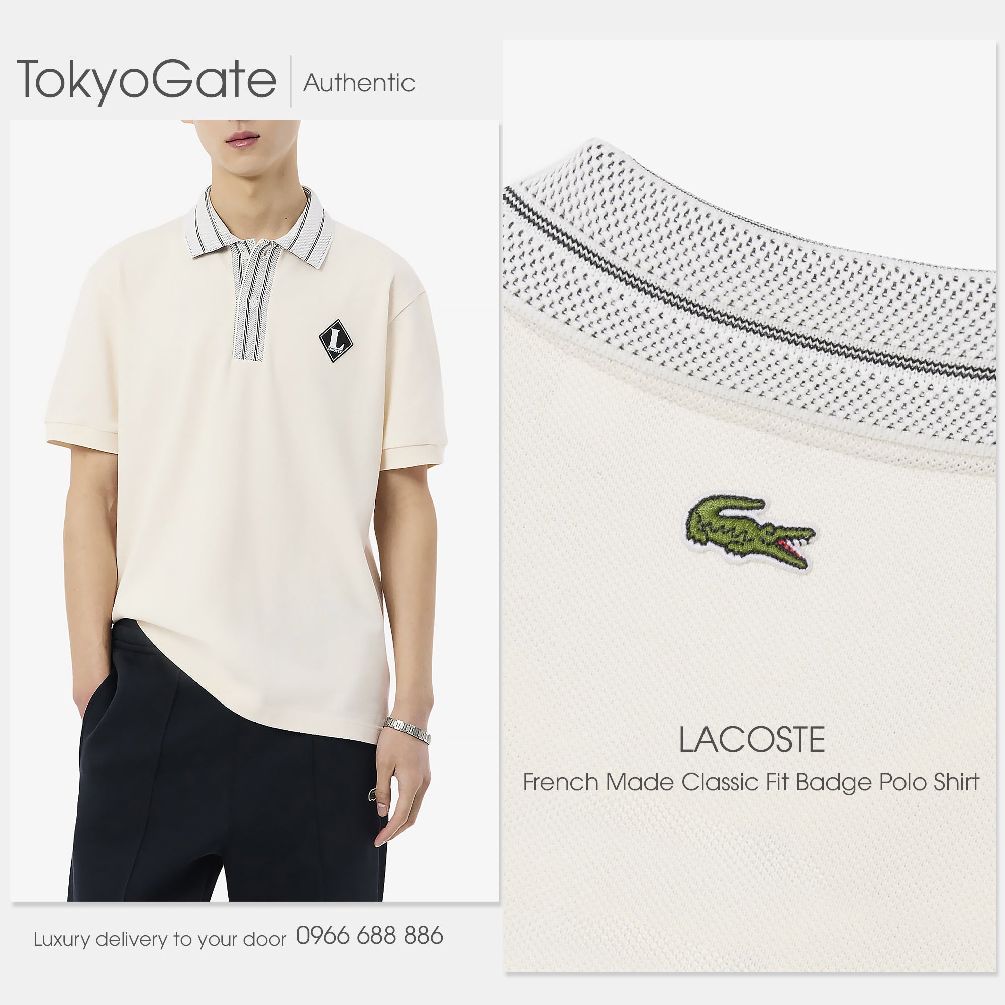 Áo polo Lacoste PH0719 XFJ Classic Fit