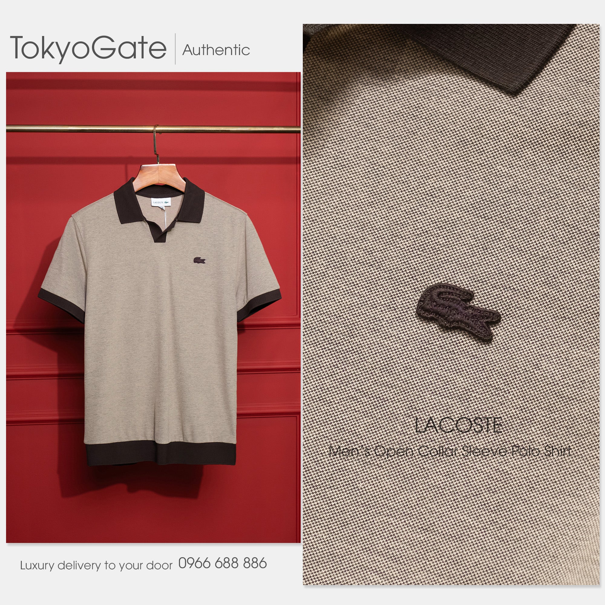 Áo polo Lacoste PH387E 3LA Regular Fit
