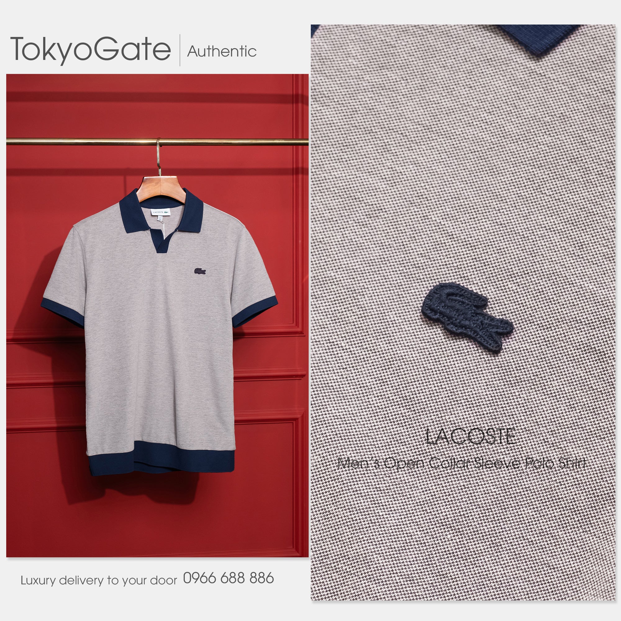 Áo polo Lacoste PH387E LFA Regular Fit