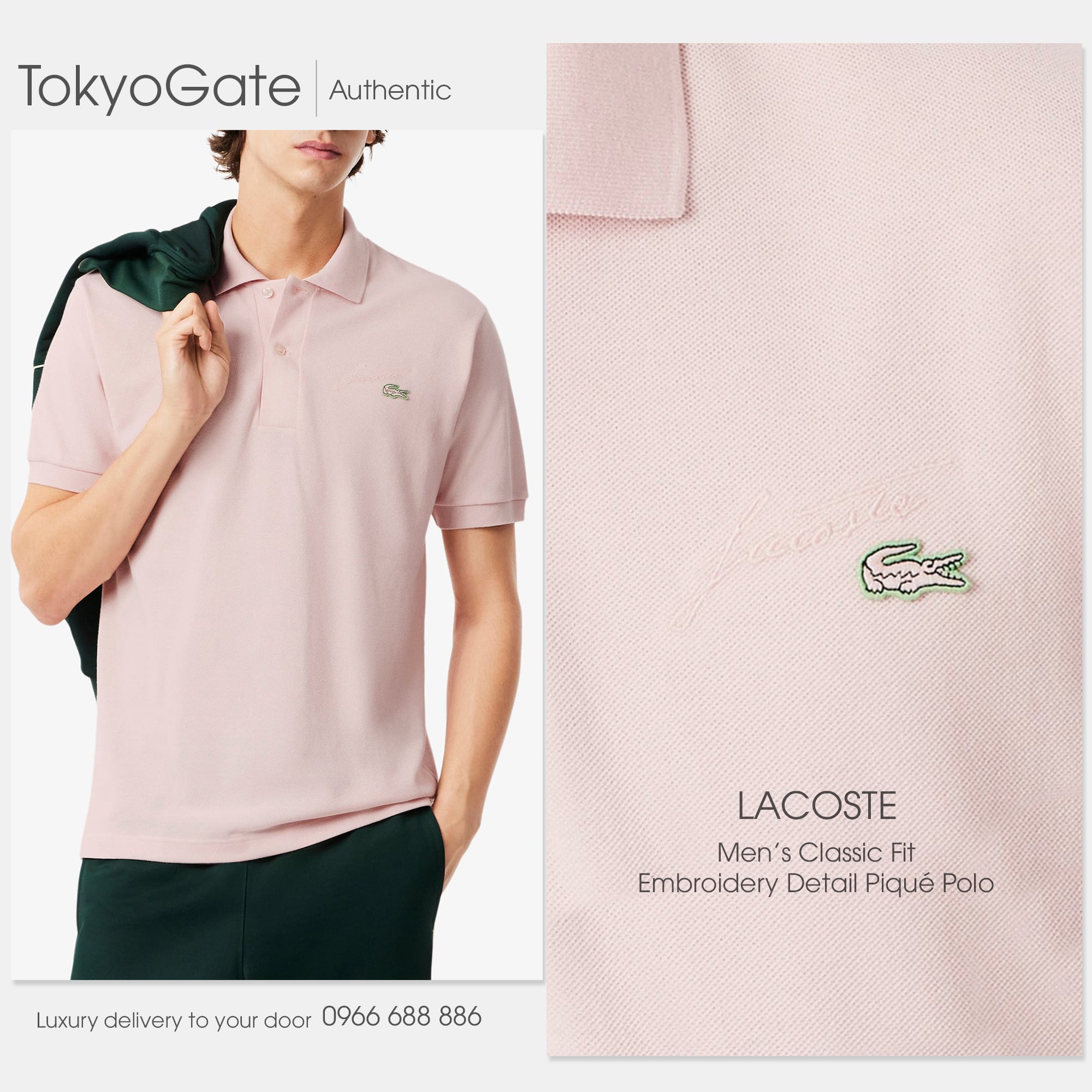 Áo polo Lacoste PH5465 ADY Classic Fit - 3 - Classic