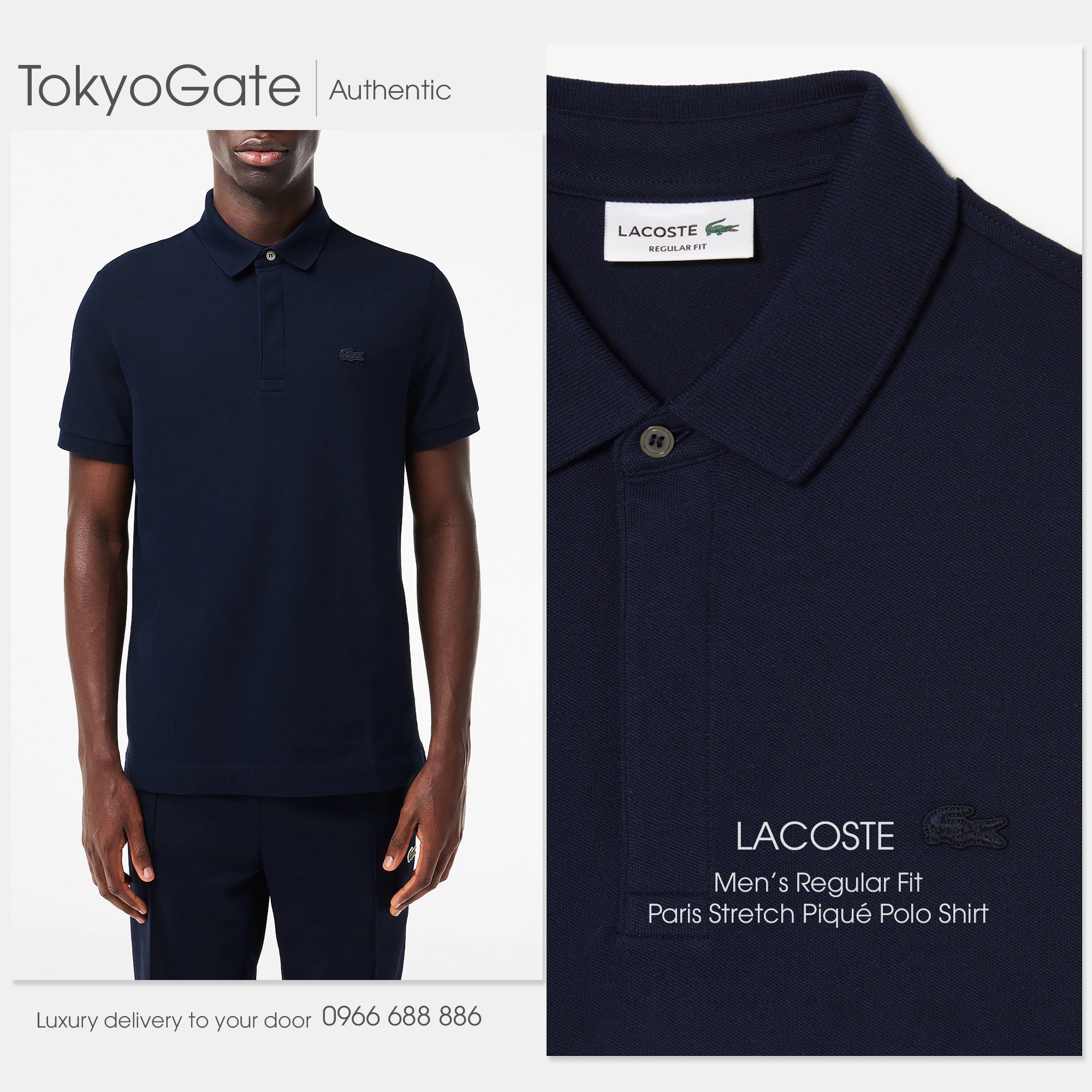 Áo polo Lacoste PH5522 166 Regular Fit