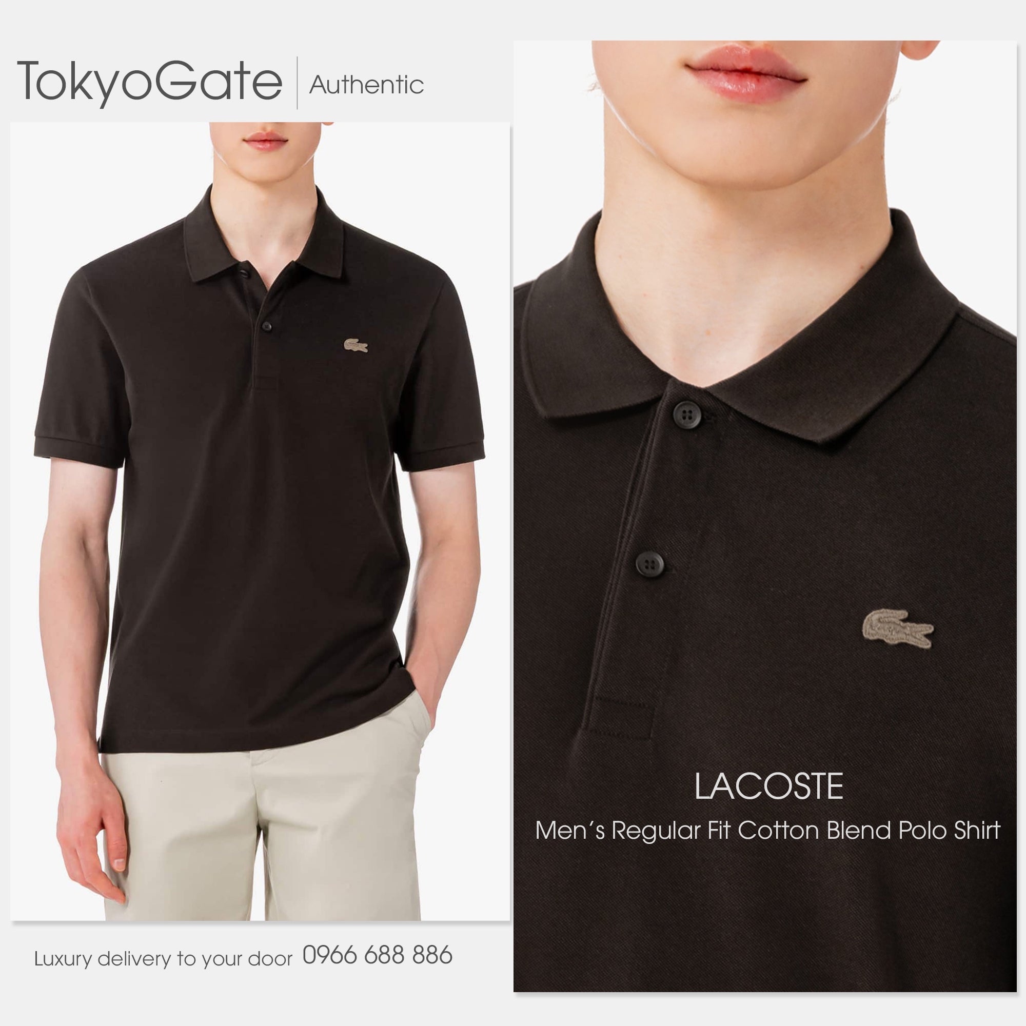 Áo polo Lacoste PH562E 3LA Regular Fit