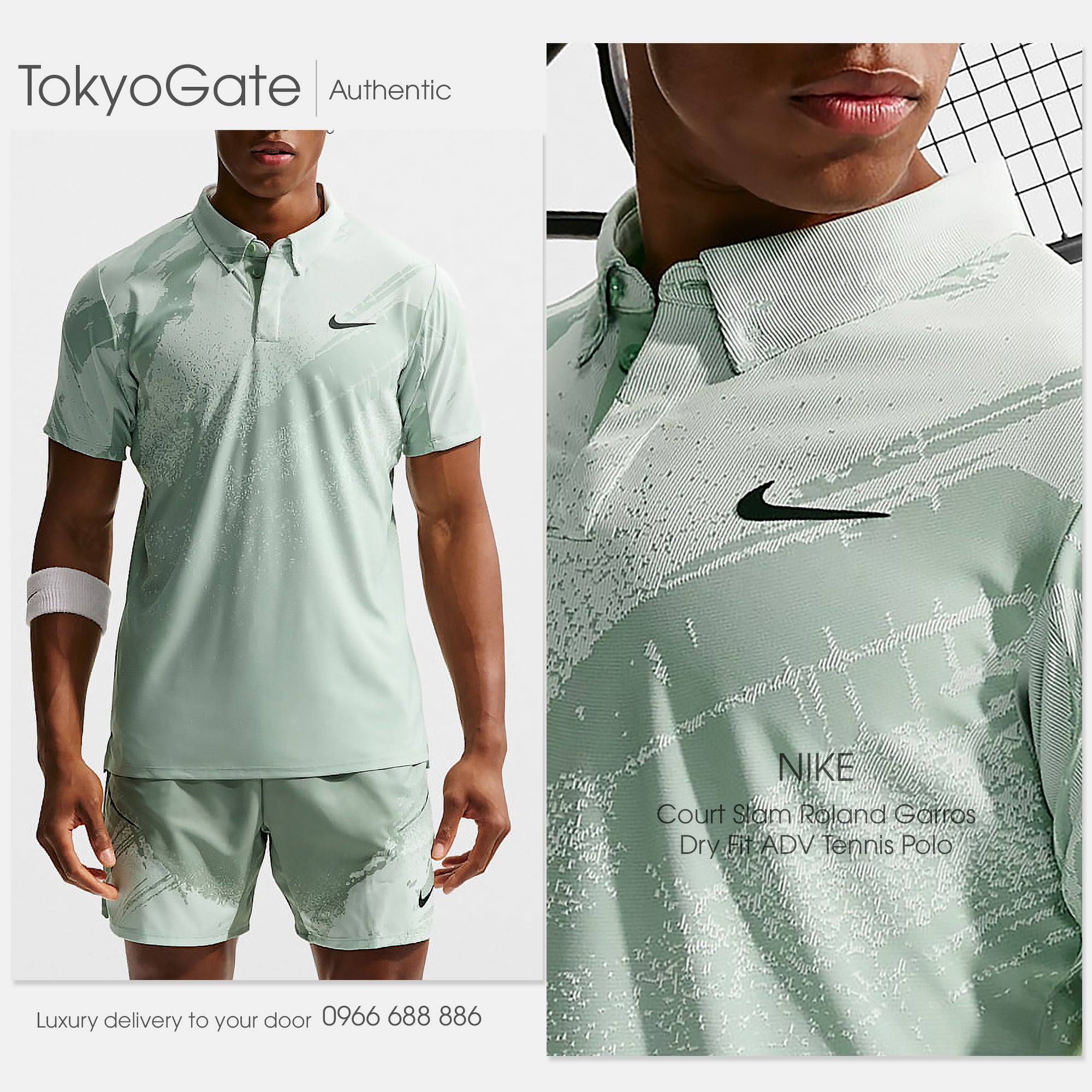Áo polo Nike Court Slam Men’s Dri-FIT ADV Tennis Polo Slim Fit