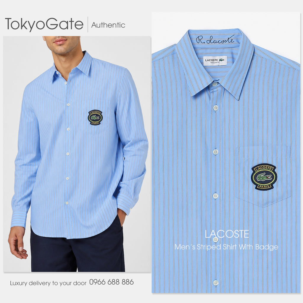 Áo sơ mi Lacoste CH0890 E7B Regular Fit