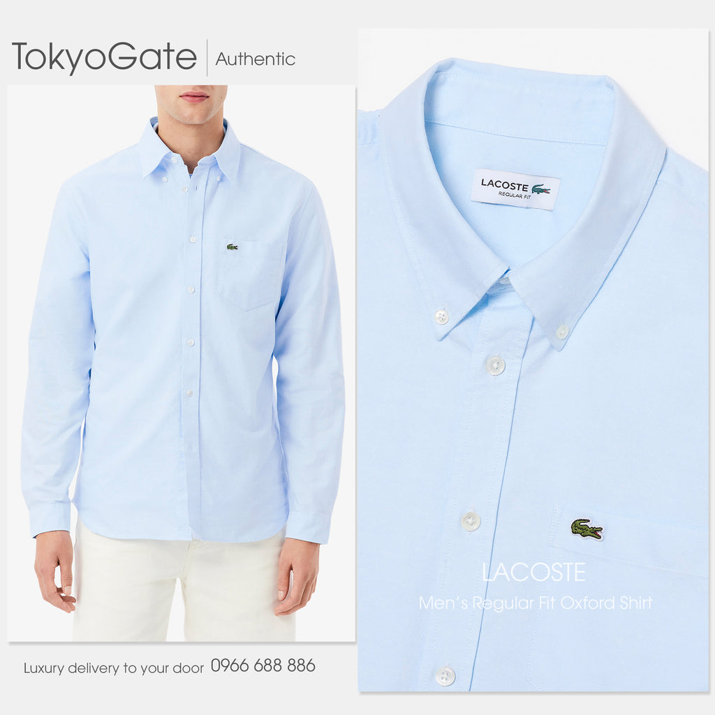 Áo sơ mi Lacoste CH6372 F6Z Regular Fit