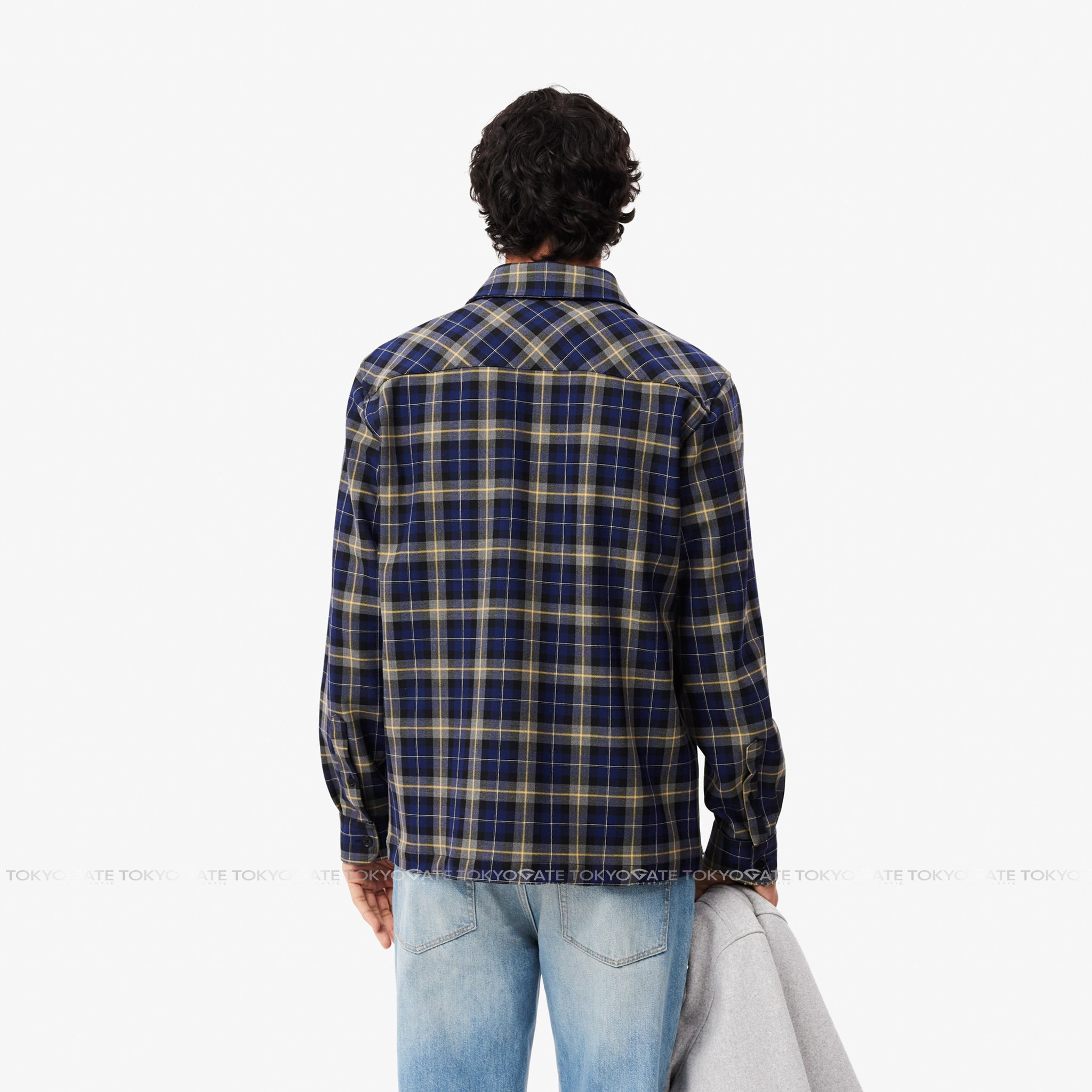 Áo sơ mi Lacoste CH7209 QRN Oversized Fit